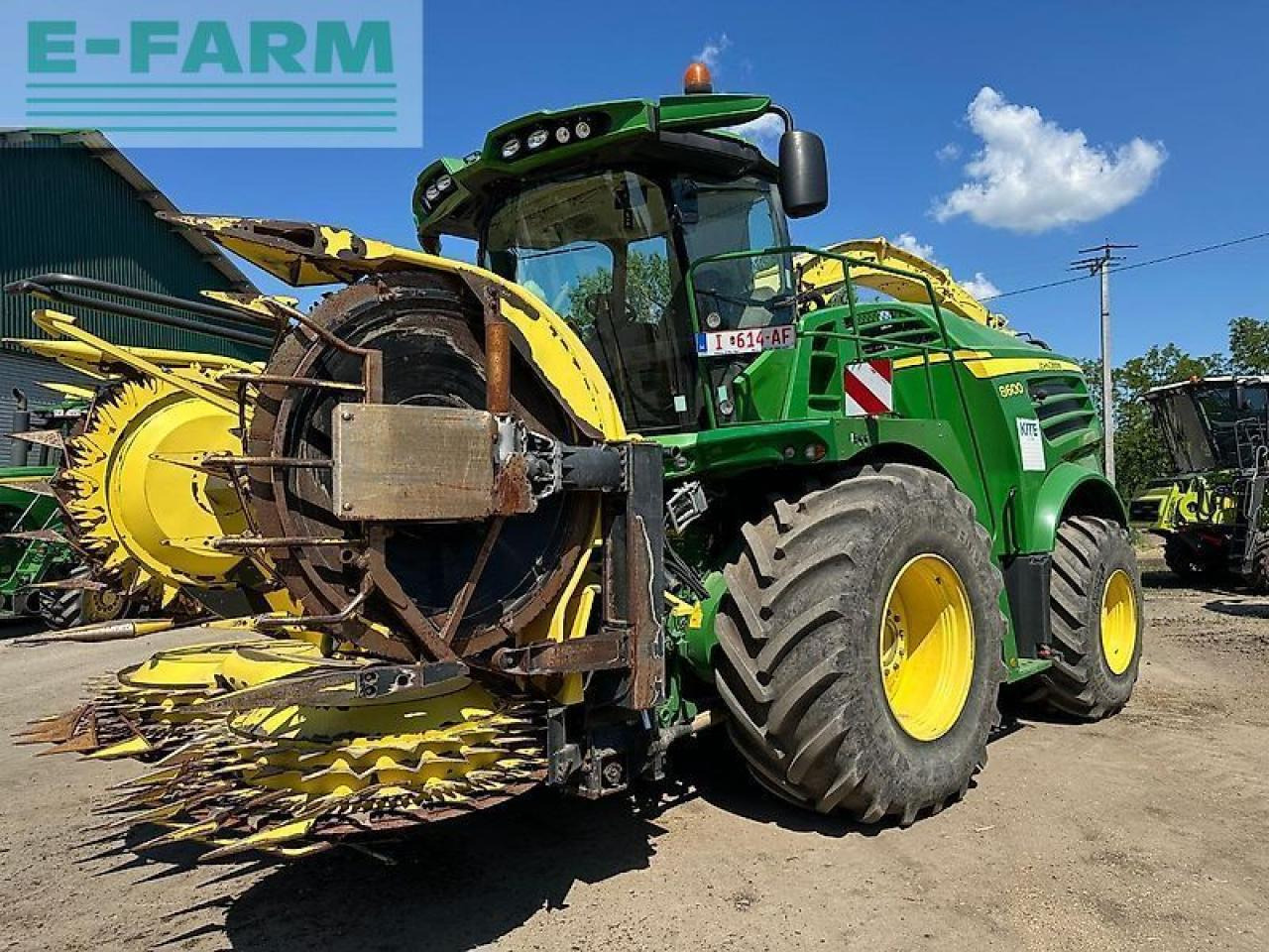 John Deere 8600 - Cosechadora de granos: foto 1 John Deere 8600 - Cosechadora de granos: foto 1