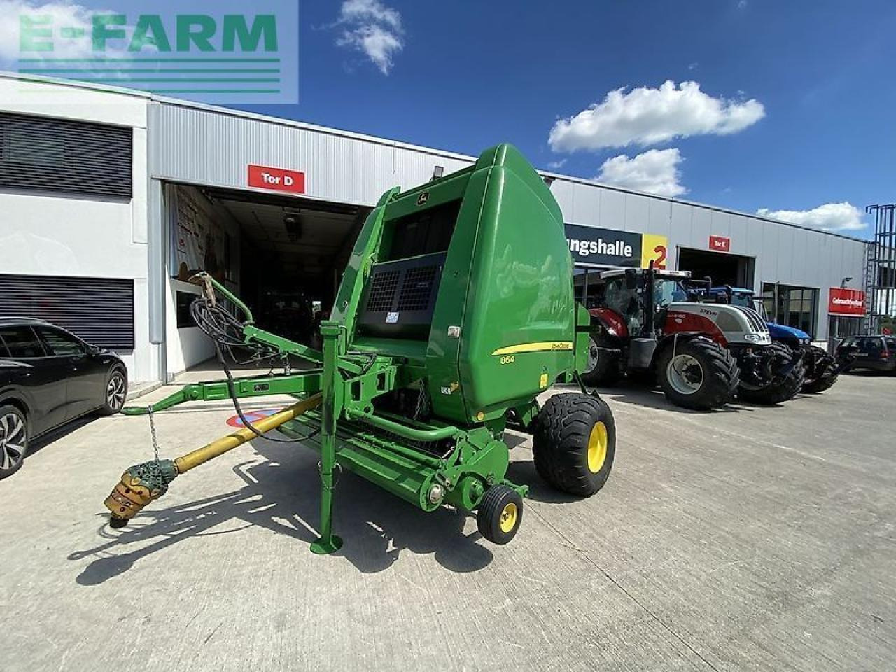 John Deere 864 - Empacadora de pacas cuadradas: foto 4 John Deere 864 - Empacadora de pacas cuadradas: foto 4