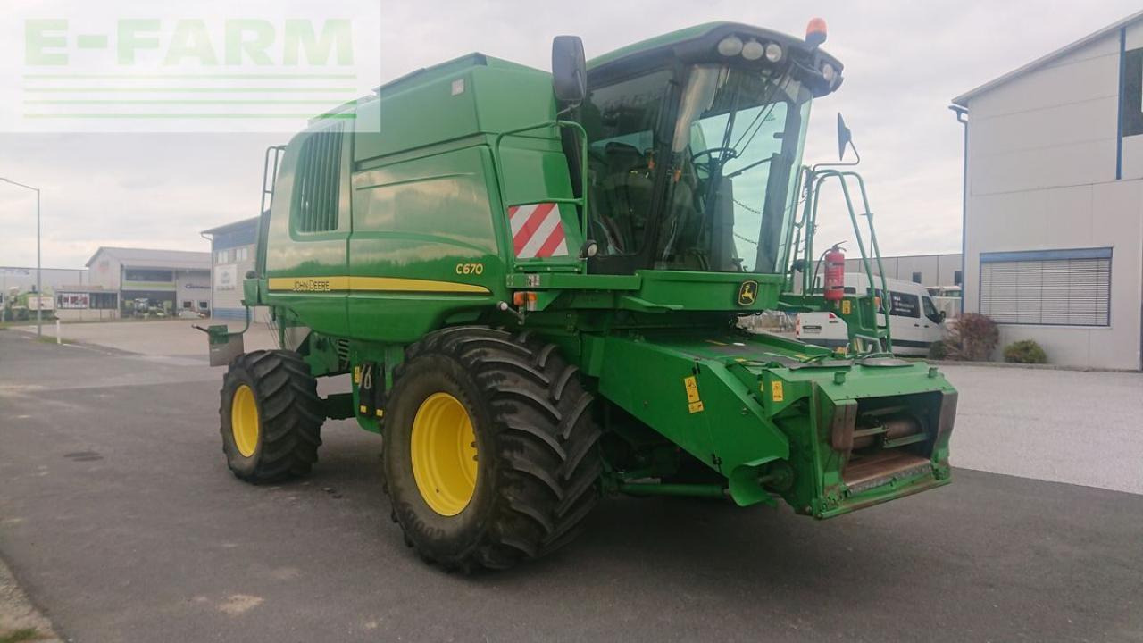 John Deere c670 + geringhoff vs610 - Cosechadora de granos: foto 2 John Deere c670 + geringhoff vs610 - Cosechadora de granos: foto 2