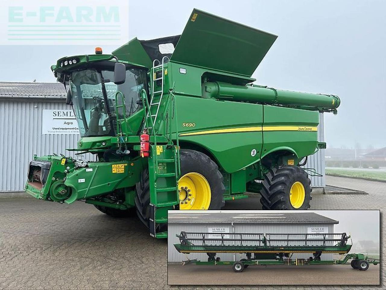 John Deere s690 - Cosechadora de granos: foto 1 John Deere s690 - Cosechadora de granos: foto 1