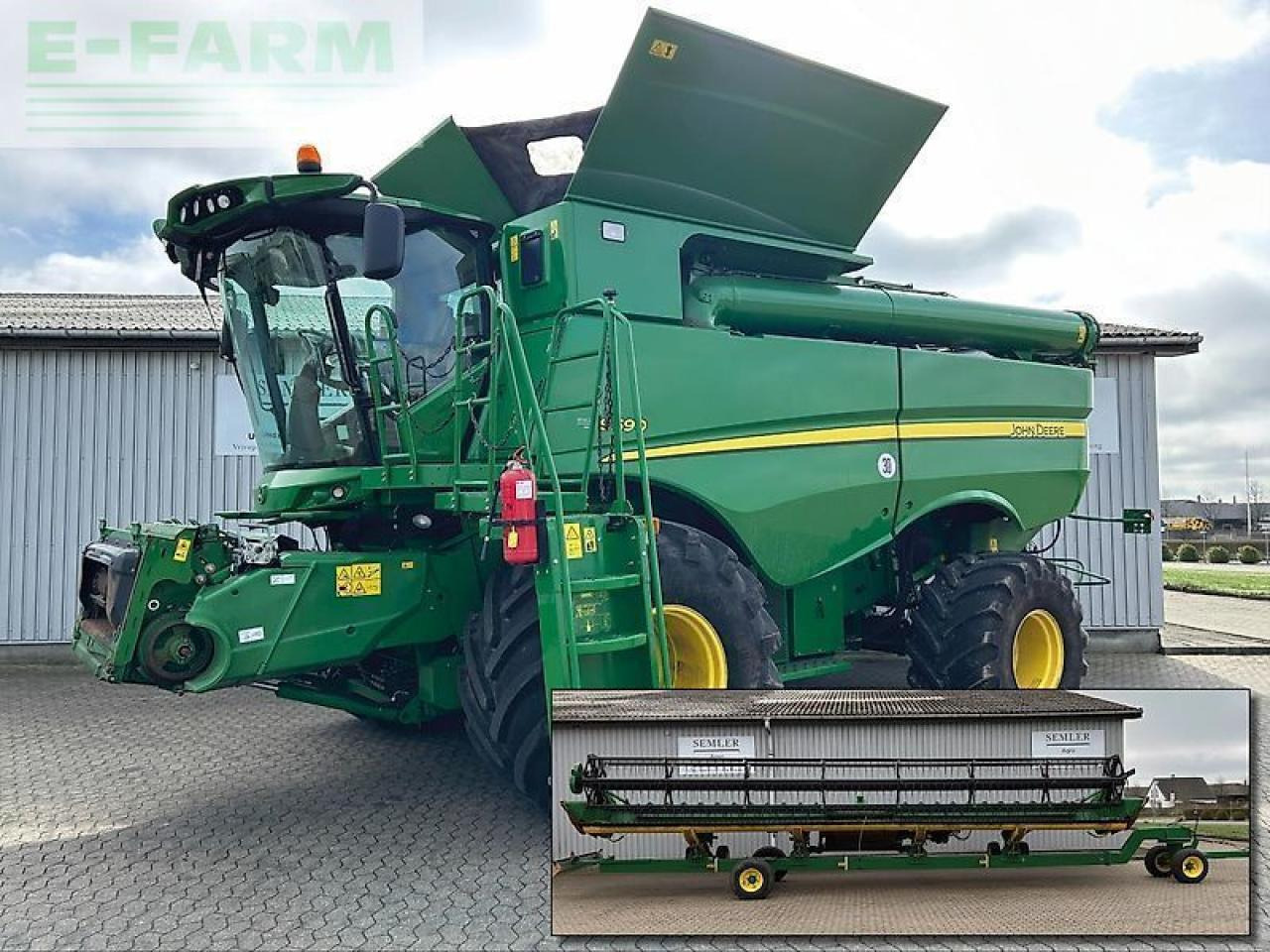 John Deere s690 - Cosechadora de granos: foto 1 John Deere s690 - Cosechadora de granos: foto 1