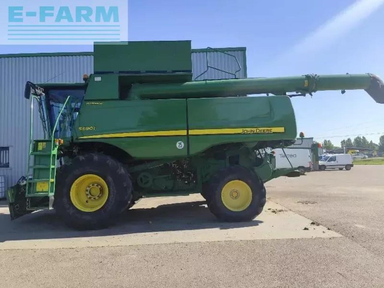 John Deere s690 hillmaster - Cosechadora de granos: foto 1 John Deere s690 hillmaster - Cosechadora de granos: foto 1