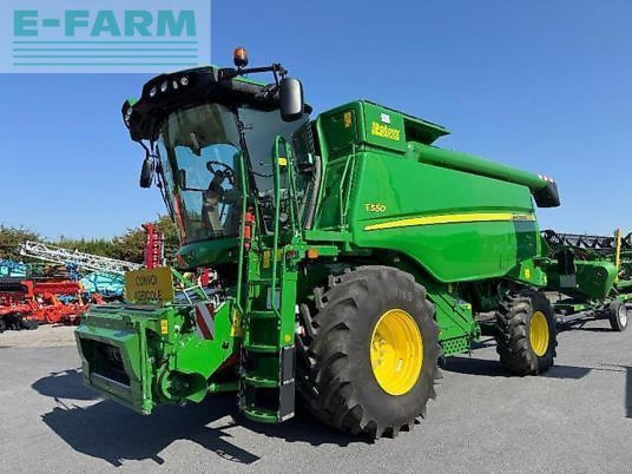 John Deere t550 - Cosechadora de granos: foto 1 John Deere t550 - Cosechadora de granos: foto 1