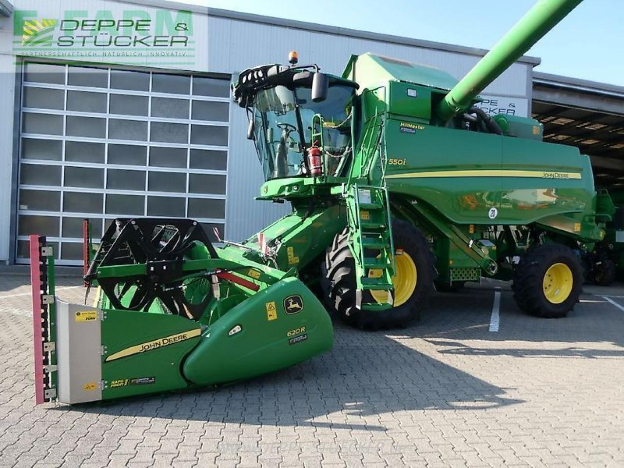 John Deere t550 hm mit 620r + sww - Cosechadora de granos: foto 1 John Deere t550 hm mit 620r + sww - Cosechadora de granos: foto 1
