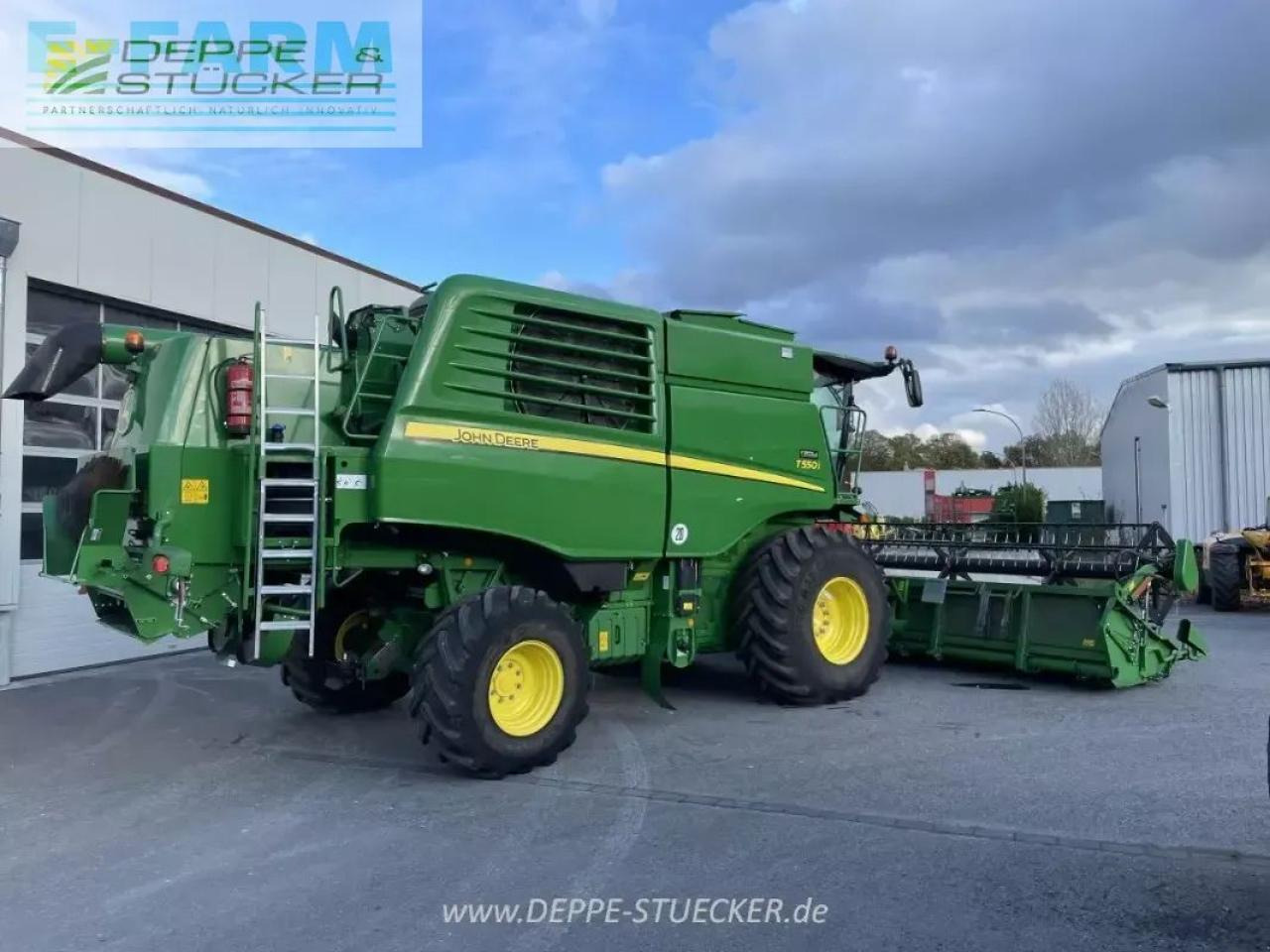 John Deere t550 mit 622r - Cosechadora de granos: foto 2 John Deere t550 mit 622r - Cosechadora de granos: foto 2