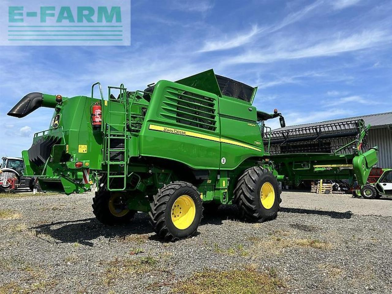 John Deere t560 hm demo - Cosechadora de granos: foto 5 John Deere t560 hm demo - Cosechadora de granos: foto 5