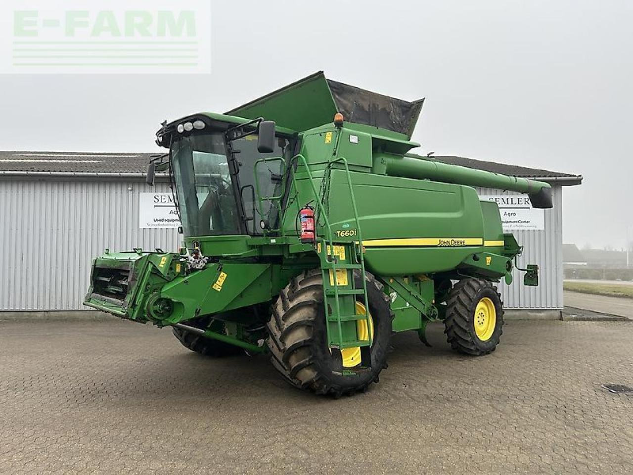 John Deere t660 - Cosechadora de granos: foto 1 John Deere t660 - Cosechadora de granos: foto 1