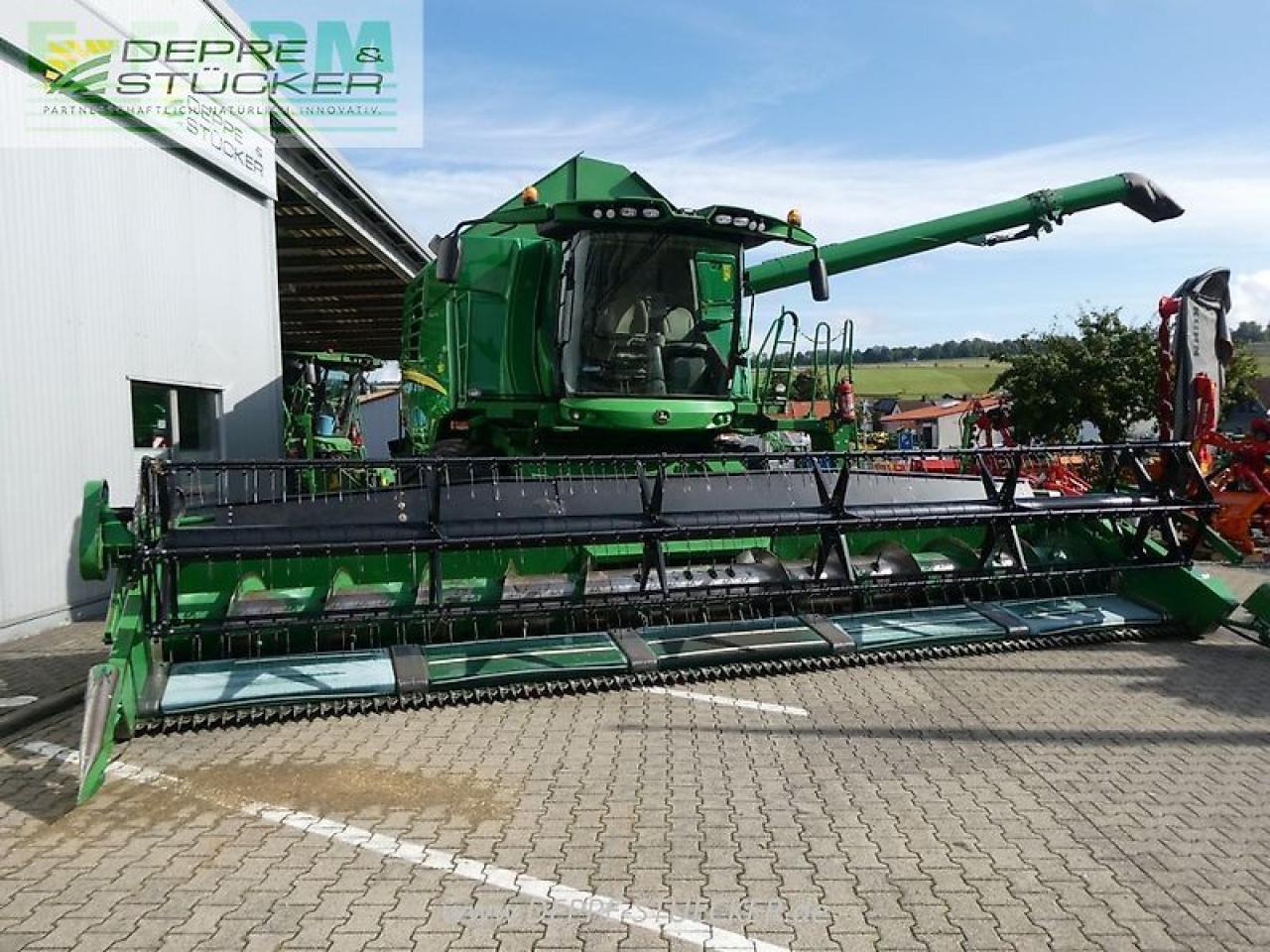 Cosechadora de granos John Deere t660 ll autotrac + 625 premiumflow + sww: foto 9