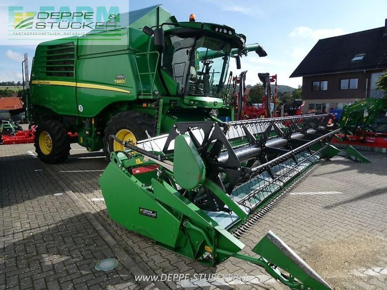 Cosechadora de granos John Deere t660 ll autotrac + 625 premiumflow + sww: foto 8