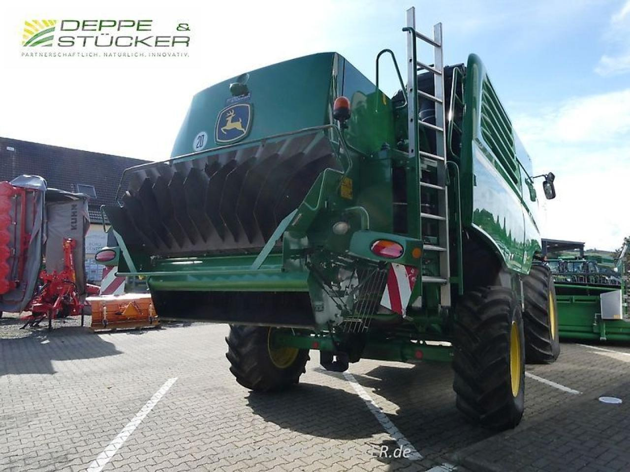 Cosechadora de granos John Deere t660 ll autotrac + 625 premiumflow + sww: foto 6