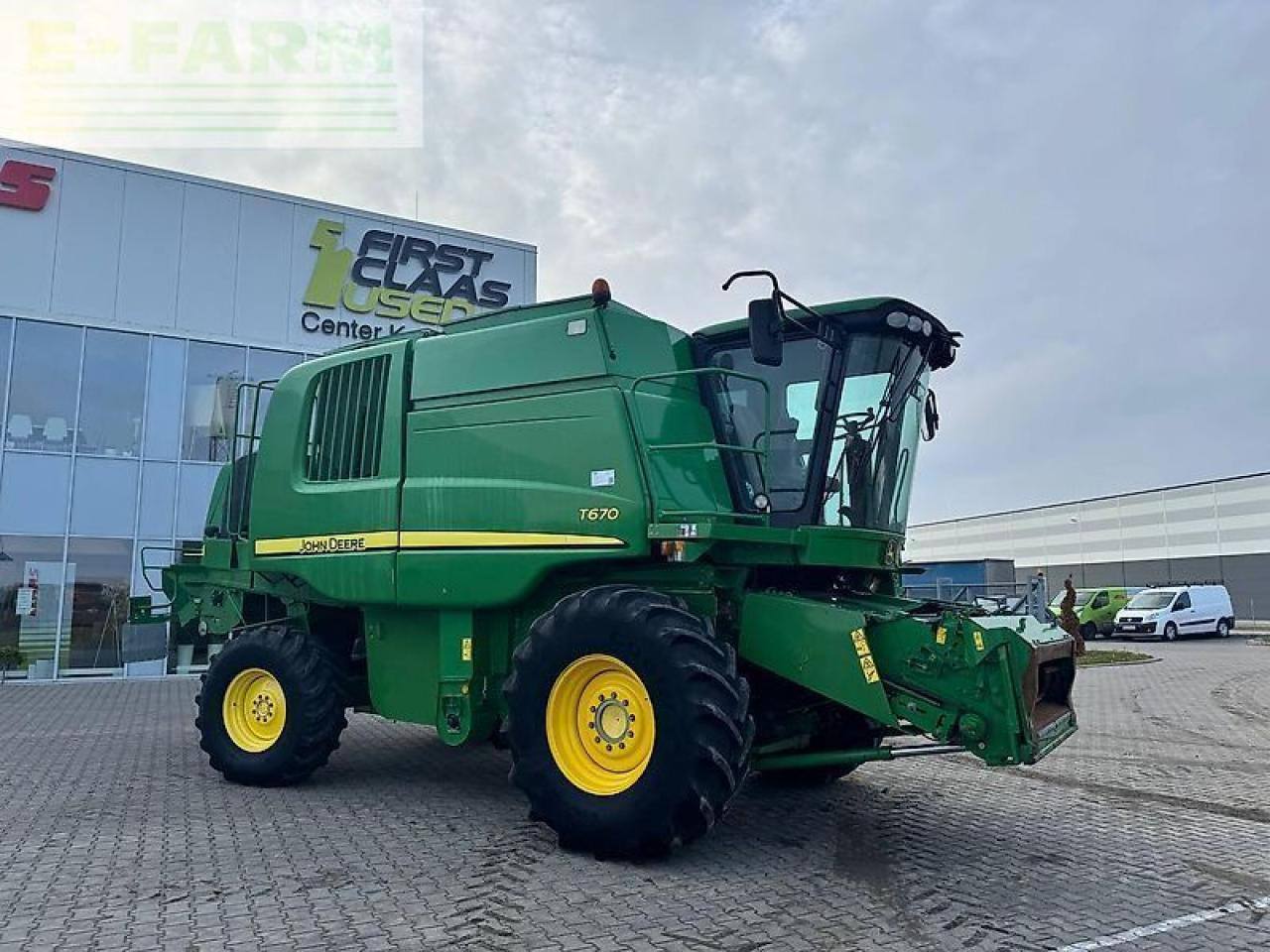John Deere t670 - Cosechadora de granos: foto 1 John Deere t670 - Cosechadora de granos: foto 1