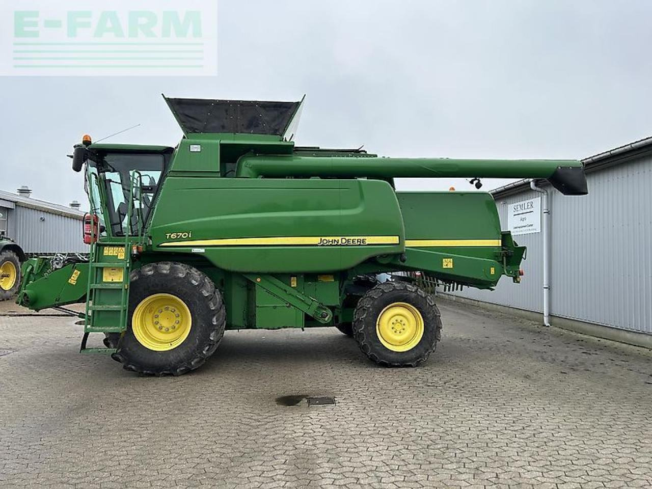 John Deere t670 - Cosechadora de granos: foto 2 John Deere t670 - Cosechadora de granos: foto 2
