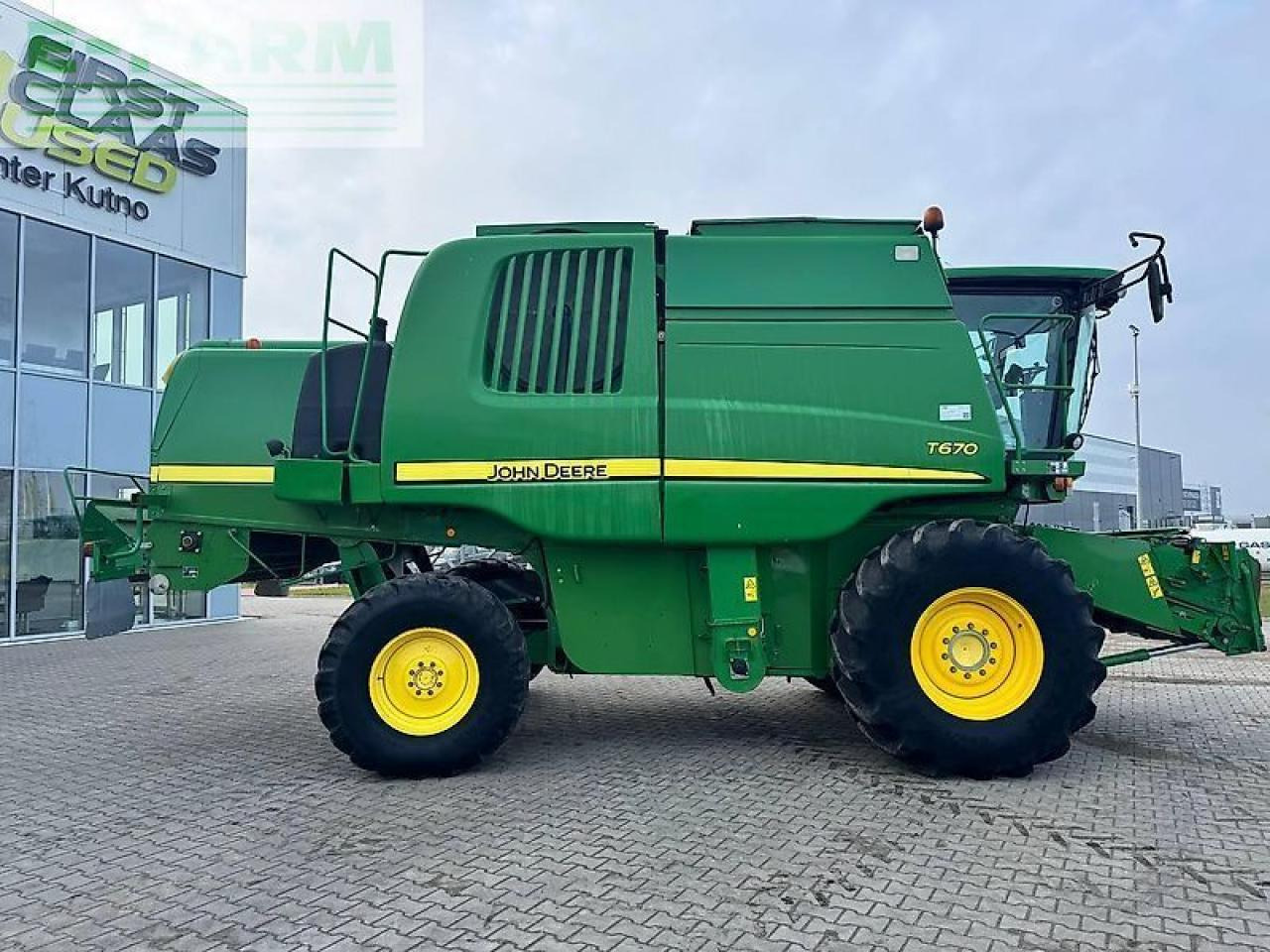 Cosechadora de granos John Deere t670: foto 8