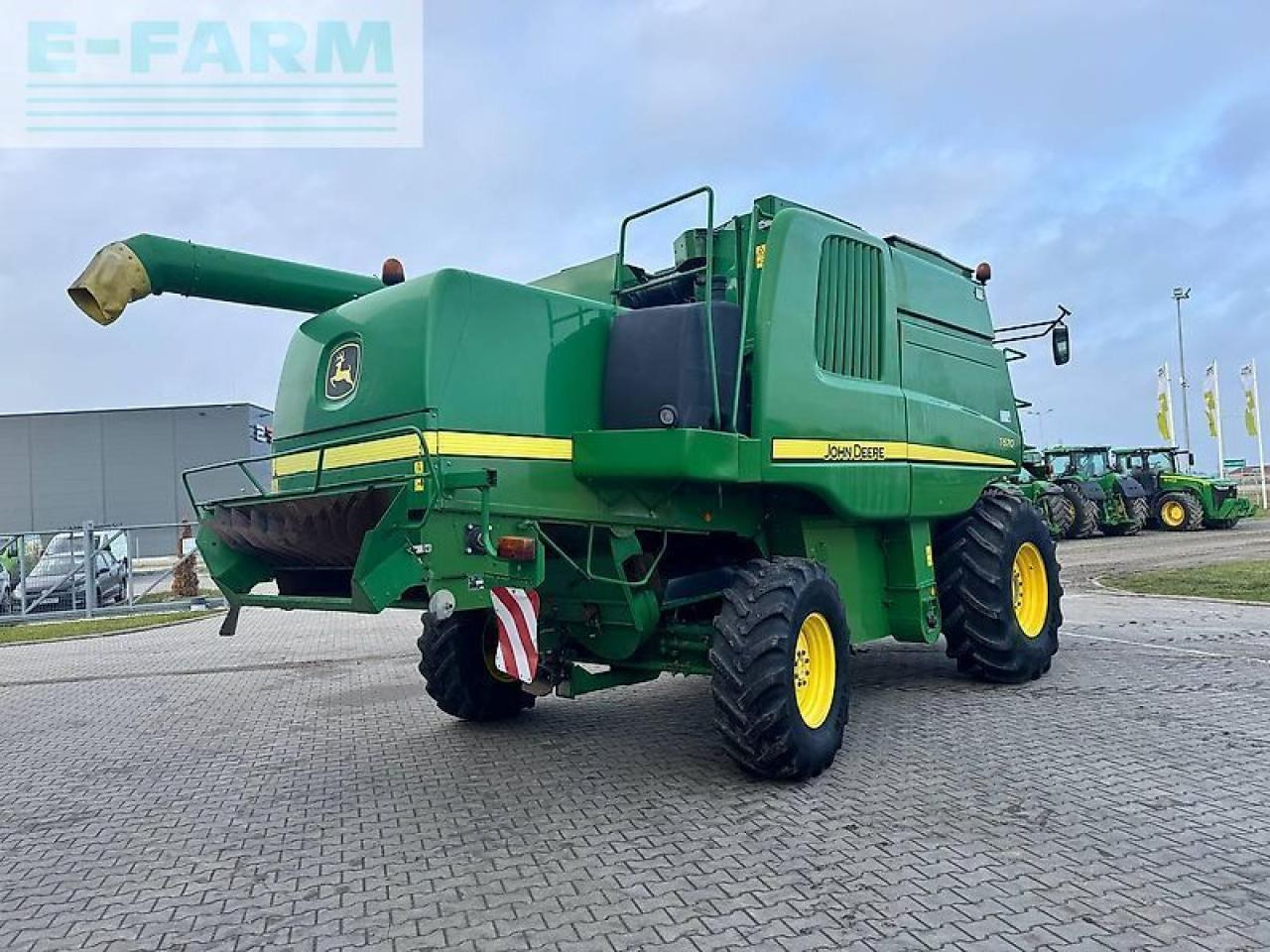 Cosechadora de granos John Deere t670: foto 7