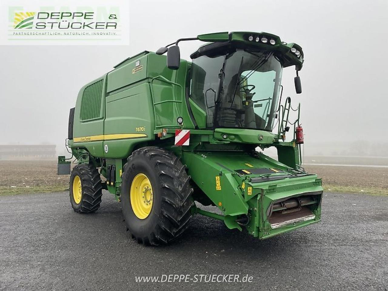 John Deere t670 mit 622r - Cosechadora de granos: foto 4 John Deere t670 mit 622r - Cosechadora de granos: foto 4