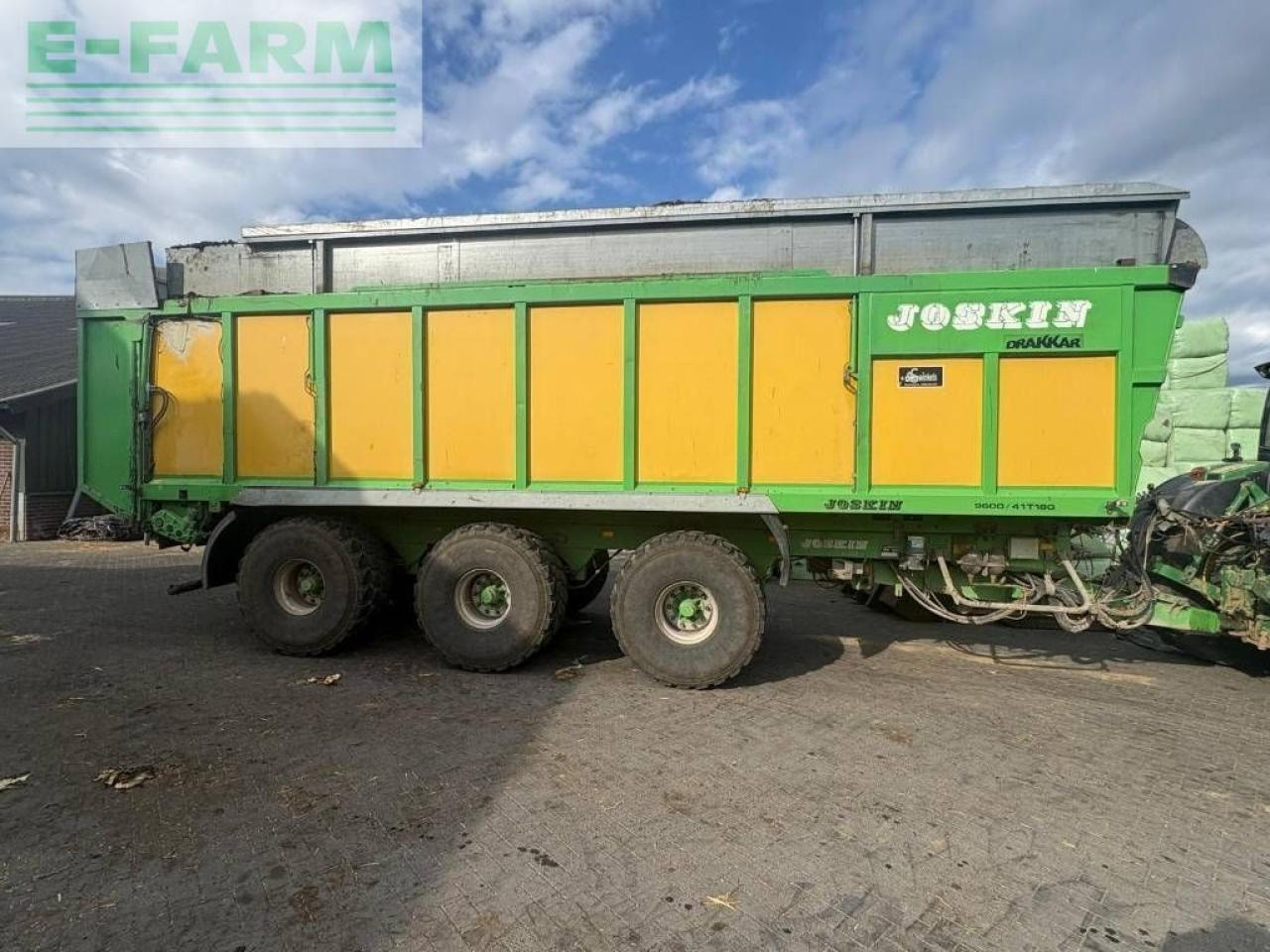 Joskin drakkar 9600 - Remolque volquete agrícola: foto 1 Joskin drakkar 9600 - Remolque volquete agrícola: foto 1