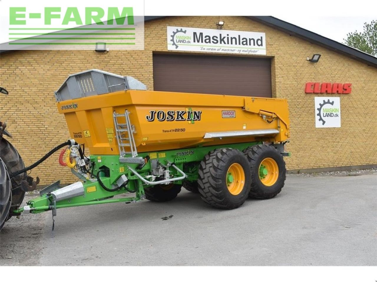 Joskin trans - ktp 22/50 fuldsvejset hardox - Tractor: foto 1 Joskin trans - ktp 22/50 fuldsvejset hardox - Tractor: foto 1