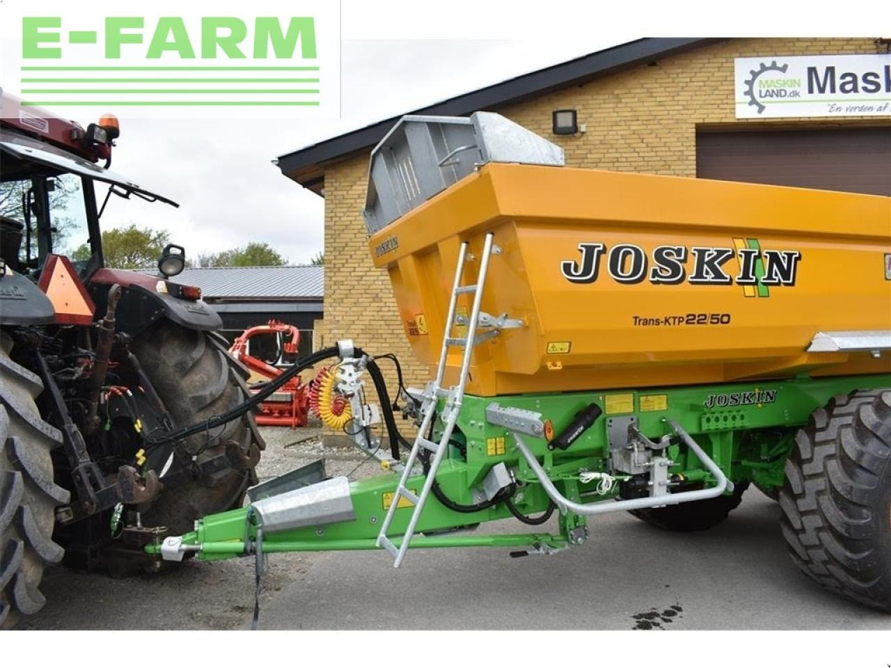 Joskin trans - ktp 22/50 fuldsvejset hardox - Tractor: foto 4 Joskin trans - ktp 22/50 fuldsvejset hardox - Tractor: foto 4