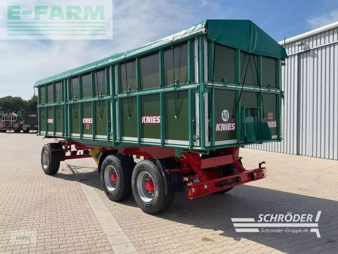 Knies dreiseitenkipper - kd 240 - Remolque volquete agrícola: foto 4 Knies dreiseitenkipper - kd 240 - Remolque volquete agrícola: foto 4