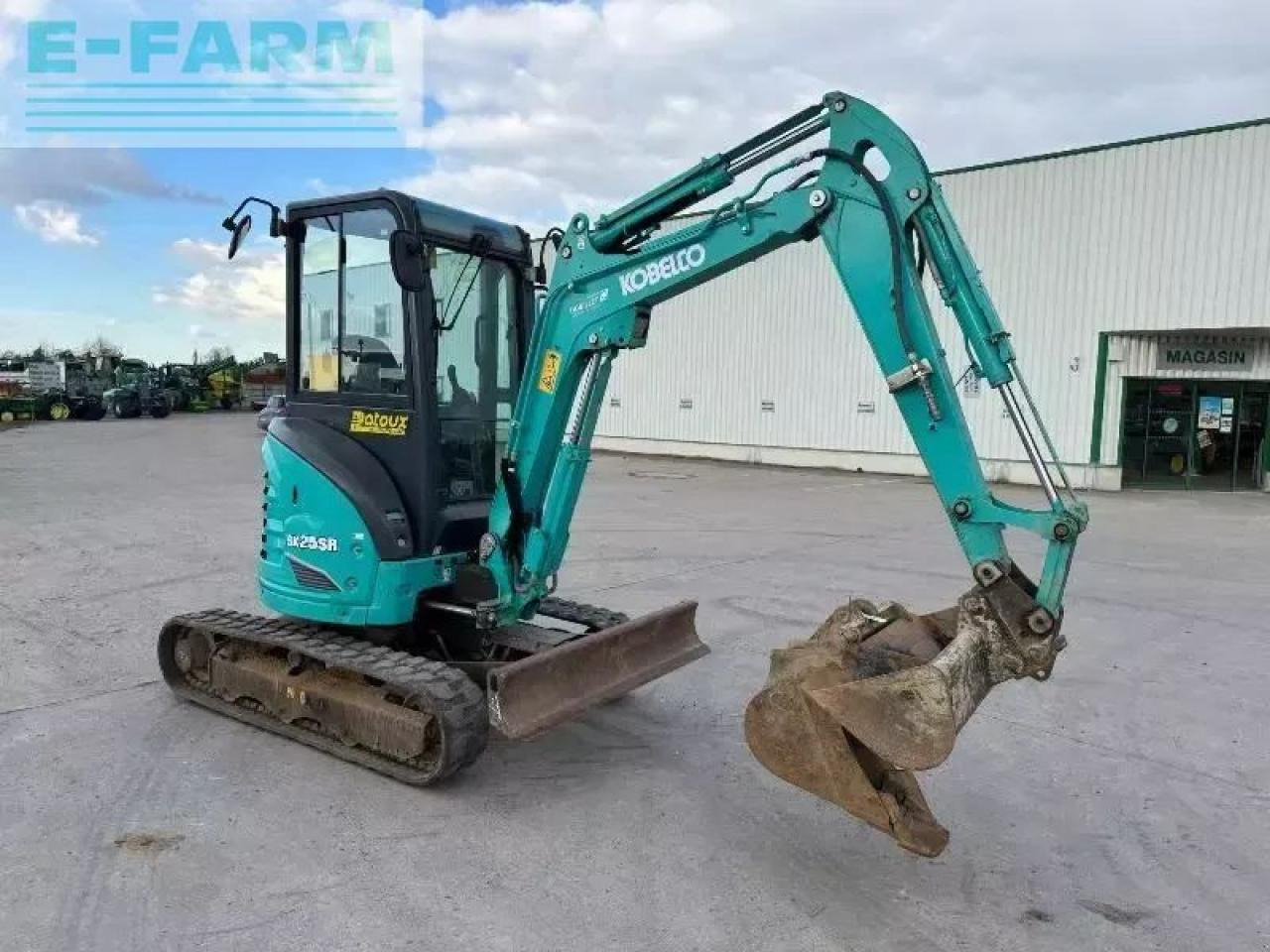 Miniexcavadora Kobelco sk 25 sr-6e: foto 6