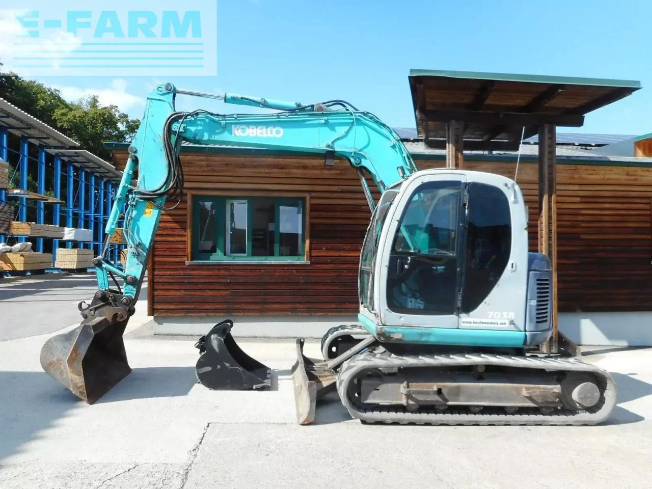Kobelco sk 70 sr-1e ( 7.400kg ) - Miniexcavadora: foto 1 Kobelco sk 70 sr-1e ( 7.400kg ) - Miniexcavadora: foto 1