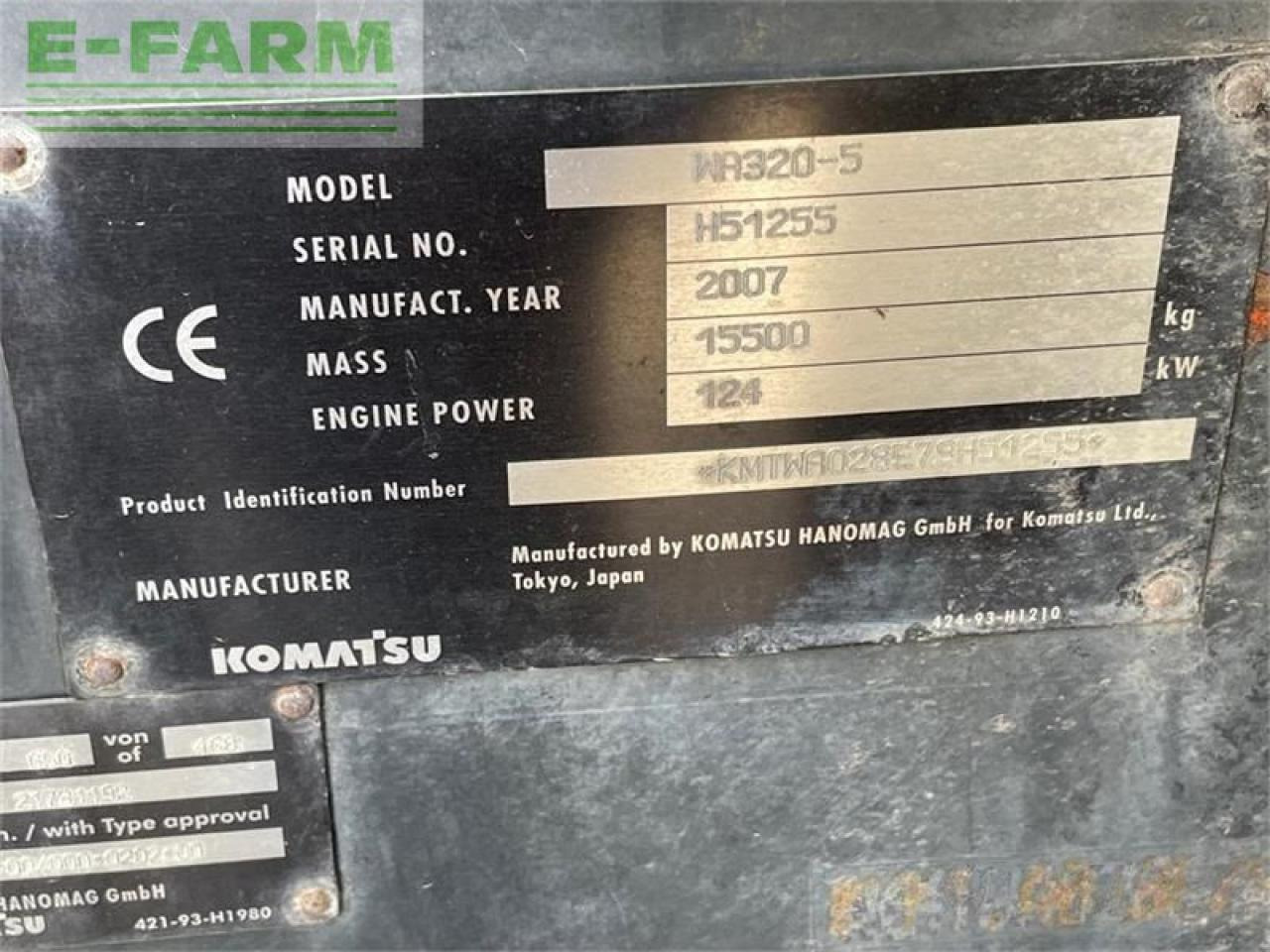 Komatsu wa320-5 - Miniexcavadora: foto 5 Komatsu wa320-5 - Miniexcavadora: foto 5