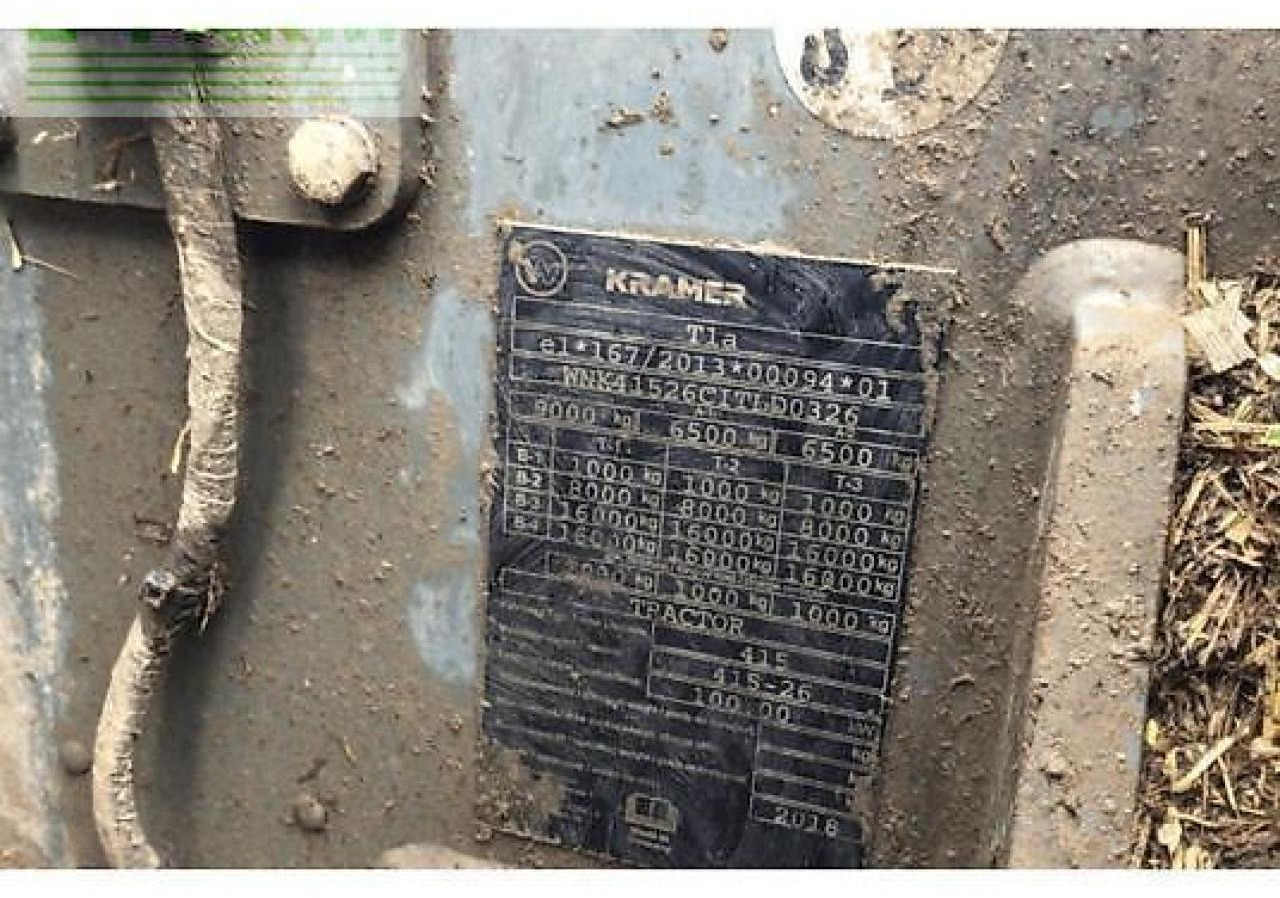 Kramer kt357 - Manipulador telescópico: foto 4 Kramer kt357 - Manipulador telescópico: foto 4