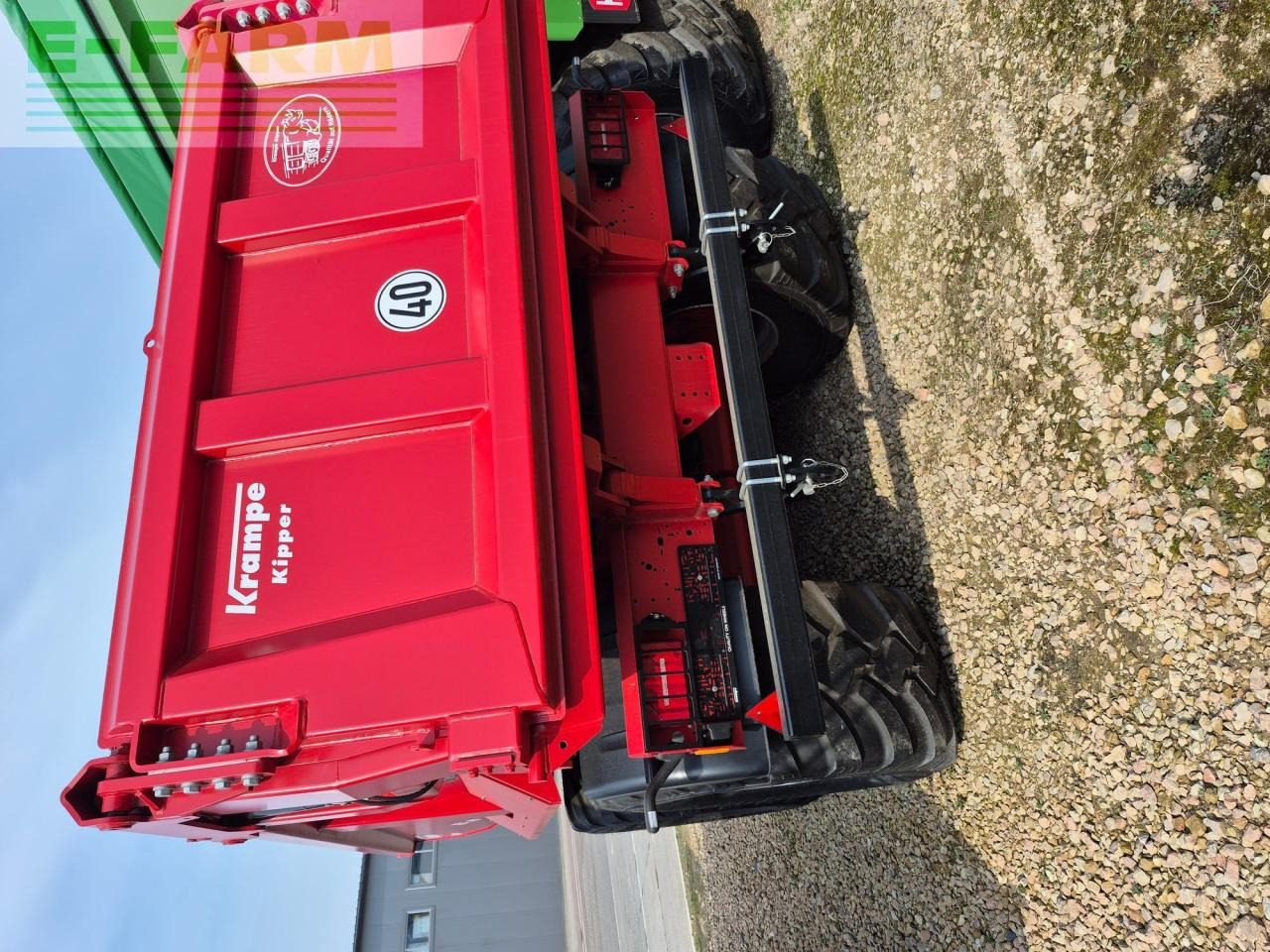 Krampe HD550 Carrier - Remolque volquete agrícola: foto 2 Krampe HD550 Carrier - Remolque volquete agrícola: foto 2