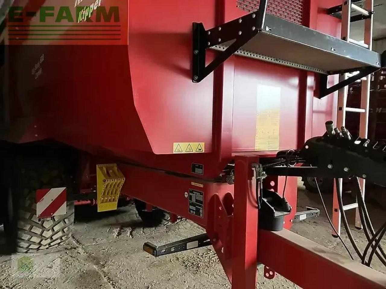 Krampe big body bb 600 *ohne schnecke* - Remolque volquete agrícola: foto 5 Krampe big body bb 600 *ohne schnecke* - Remolque volquete agrícola: foto 5