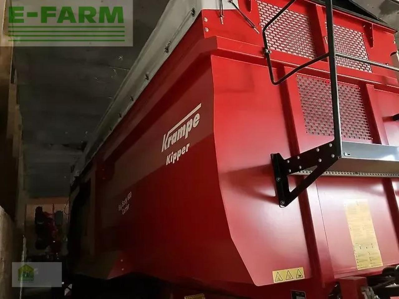 Krampe big body bb 600 *ohne schnecke* - Remolque volquete agrícola: foto 3 Krampe big body bb 600 *ohne schnecke* - Remolque volquete agrícola: foto 3