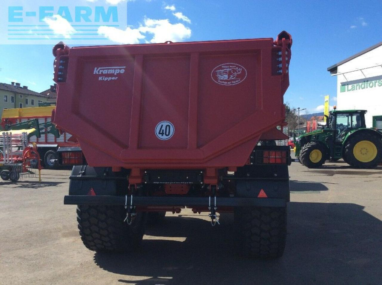 Krampe hp 20 carrier - Remolque volquete agrícola: foto 4 Krampe hp 20 carrier - Remolque volquete agrícola: foto 4