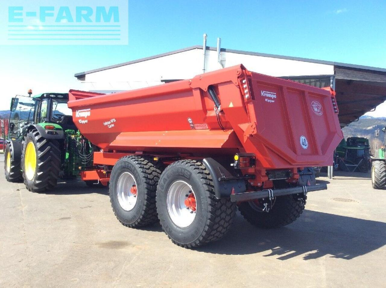 Krampe hp 20 carrier - Remolque volquete agrícola: foto 3 Krampe hp 20 carrier - Remolque volquete agrícola: foto 3