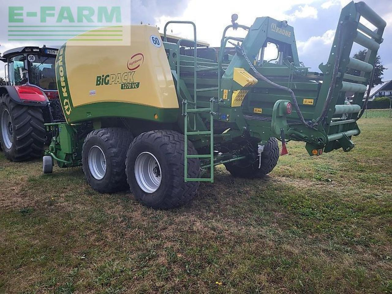 Krone big pack 1270 hs vc - Empacadora de pacas cuadradas: foto 3 Krone big pack 1270 hs vc - Empacadora de pacas cuadradas: foto 3