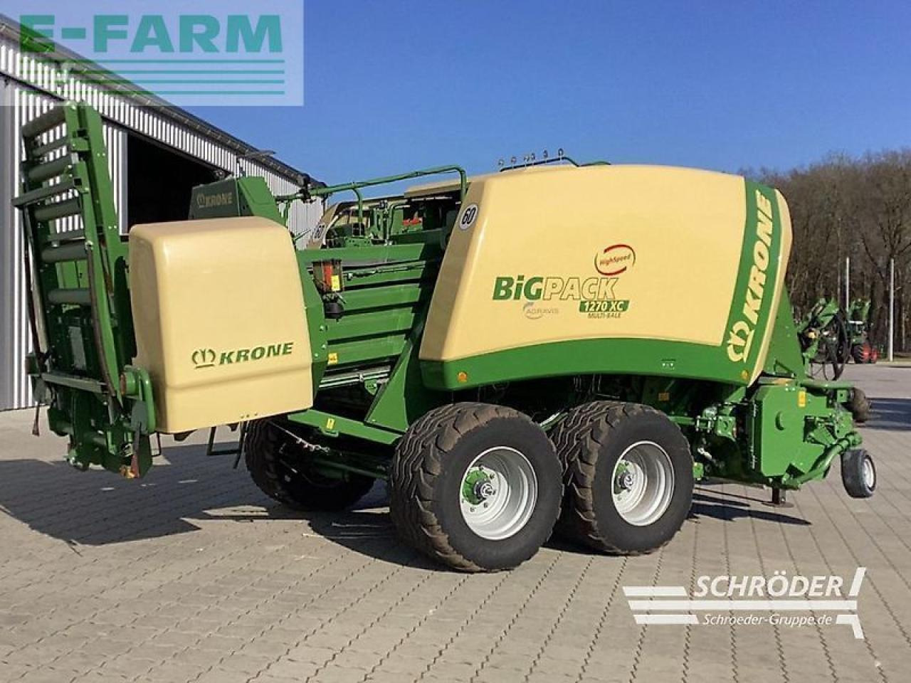 Krone big pack 1270 xc multi bale - Empacadora de pacas cuadradas: foto 3 Krone big pack 1270 xc multi bale - Empacadora de pacas cuadradas: foto 3