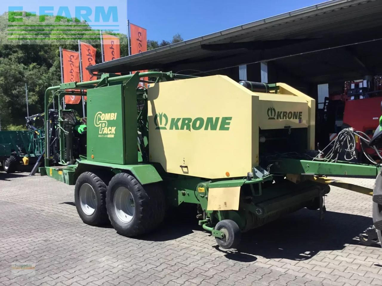Krone combi pack 1500 mc - Empacadora de pacas cuadradas: foto 3 Krone combi pack 1500 mc - Empacadora de pacas cuadradas: foto 3