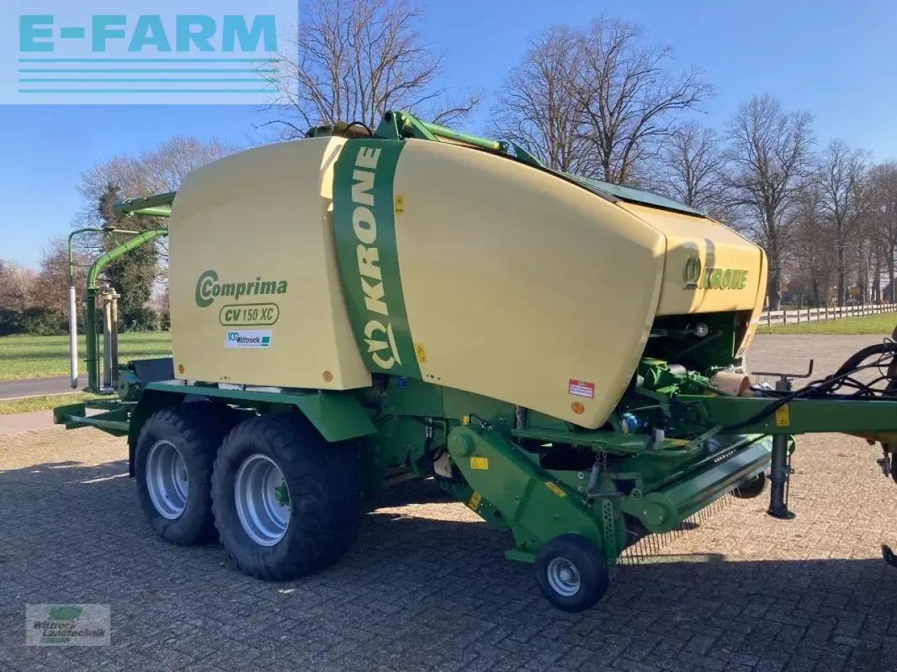 Krone comprima cv 150 xc - Empacadora de pacas cuadradas: foto 1 Krone comprima cv 150 xc - Empacadora de pacas cuadradas: foto 1