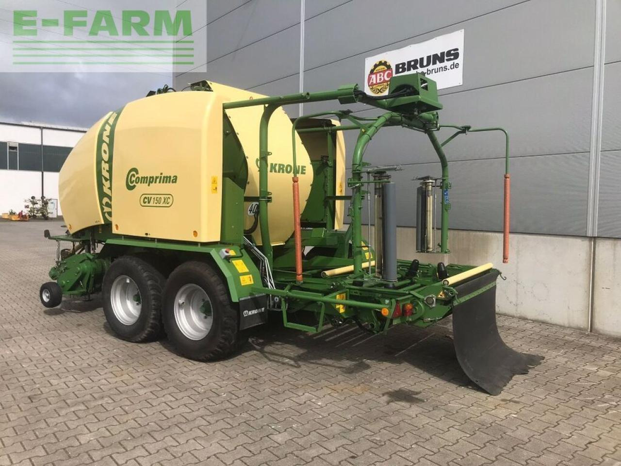 Krone comprima cv 150xc - Empacadora de pacas cuadradas: foto 3 Krone comprima cv 150xc - Empacadora de pacas cuadradas: foto 3