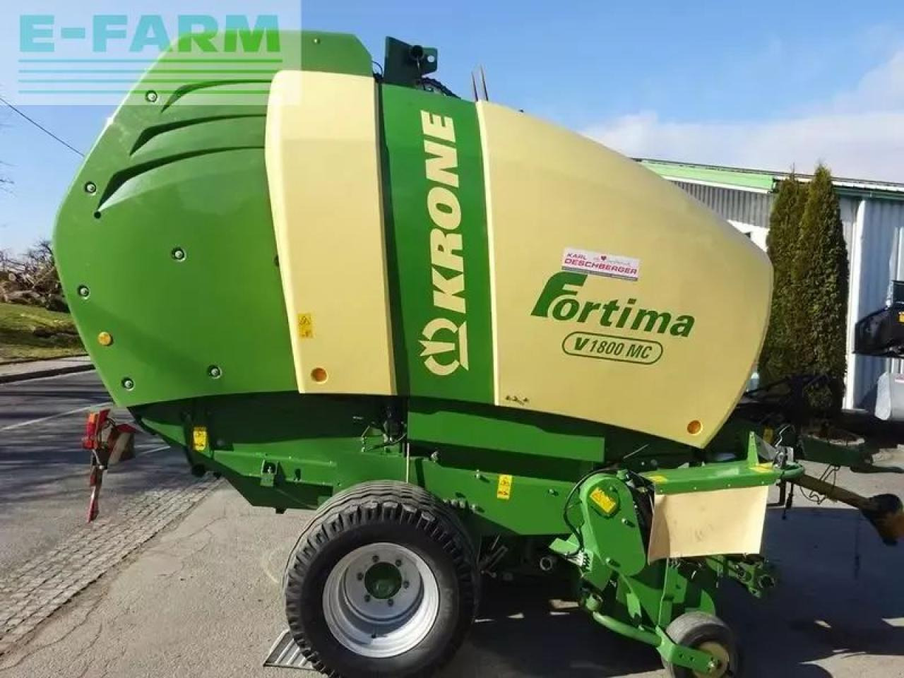 Krone fortima v 1800 mc rundballenpresse - Empacadora de pacas cuadradas: foto 4 Krone fortima v 1800 mc rundballenpresse - Empacadora de pacas cuadradas: foto 4