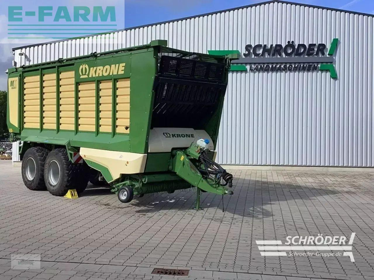 Krone mx 370 gd - Remolque autocargador: foto 2 Krone mx 370 gd - Remolque autocargador: foto 2
