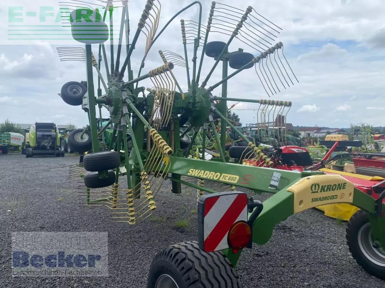 Henificadora Krone schwadro tc 880: foto 8 Henificadora Krone schwadro tc 880: foto 8