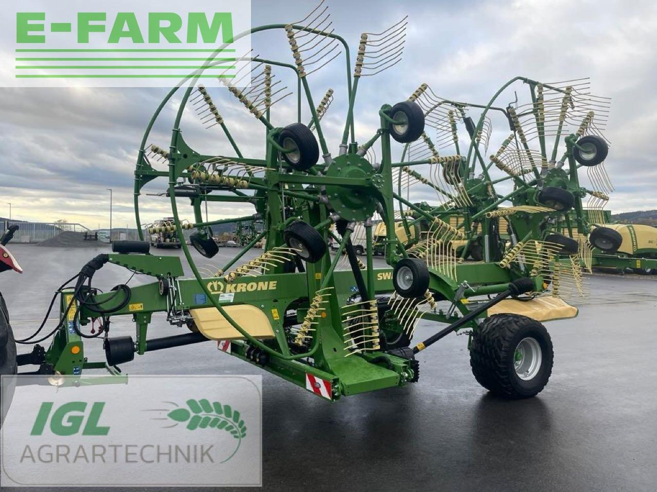 Krone swadro tc 1250 - Henificadora: foto 1 Krone swadro tc 1250 - Henificadora: foto 1