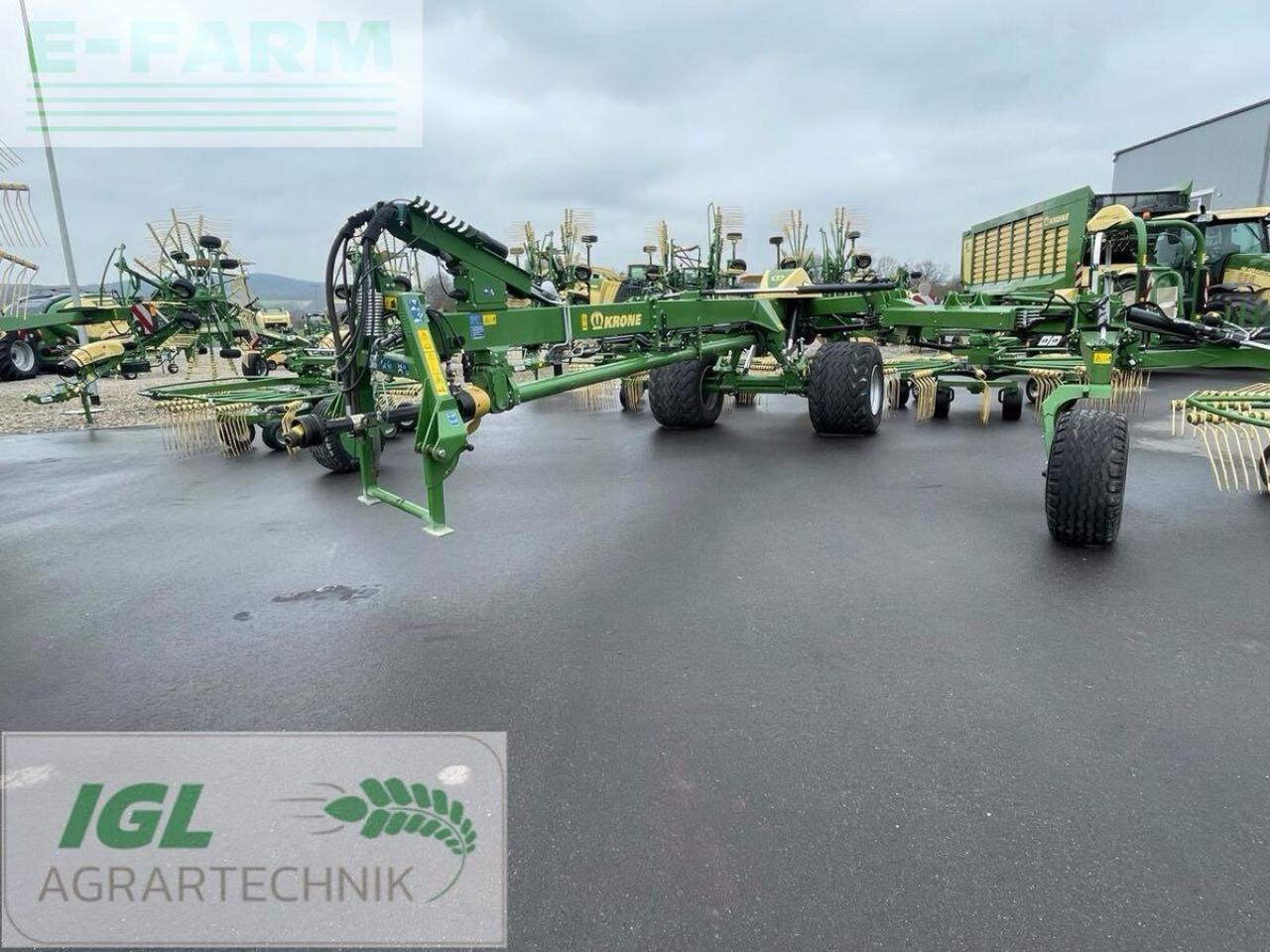 Krone swadro tc 1570 - Henificadora: foto 2 Krone swadro tc 1570 - Henificadora: foto 2