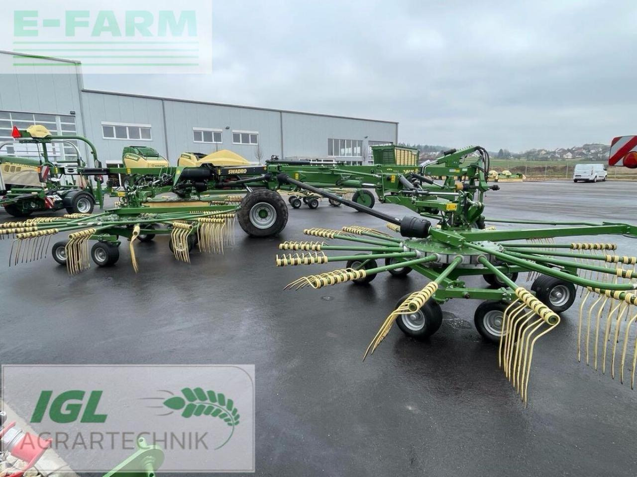 Krone swadro tc 1570 - Henificadora: foto 3 Krone swadro tc 1570 - Henificadora: foto 3