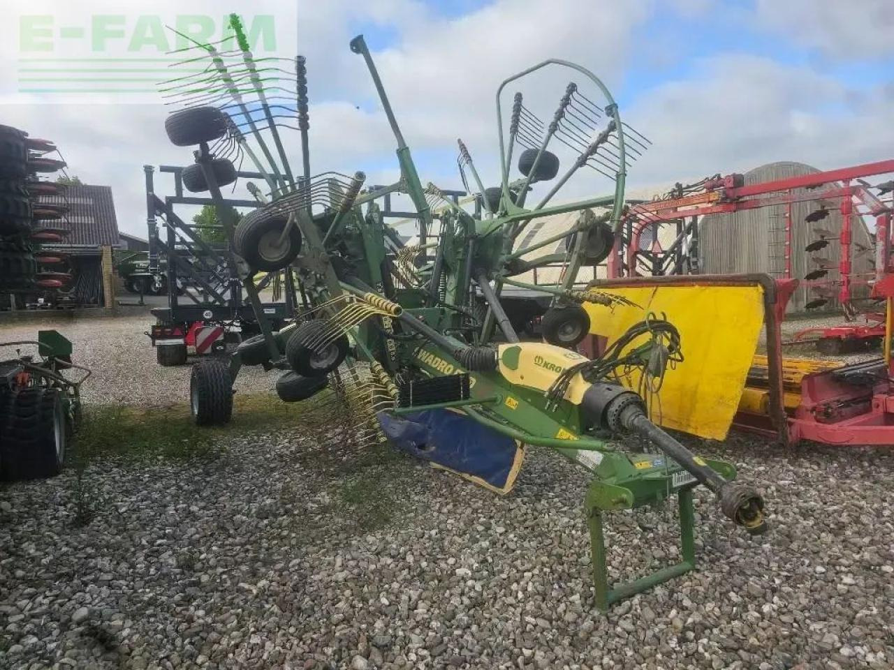 Krone swadro tc 880 plus - Henificadora: foto 2 Krone swadro tc 880 plus - Henificadora: foto 2