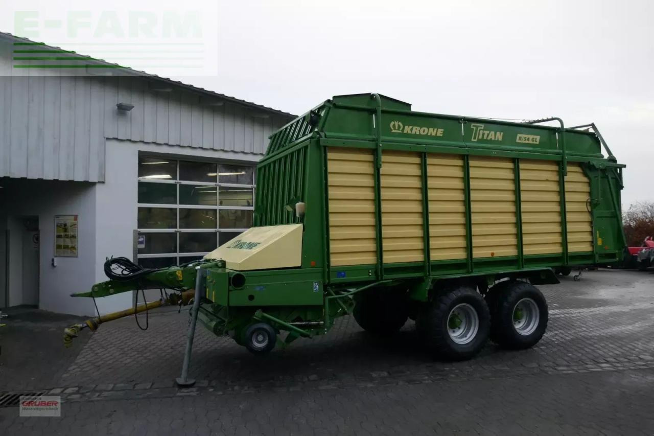 Krone titan r/54 gl - Remolque autocargador: foto 1 Krone titan r/54 gl - Remolque autocargador: foto 1