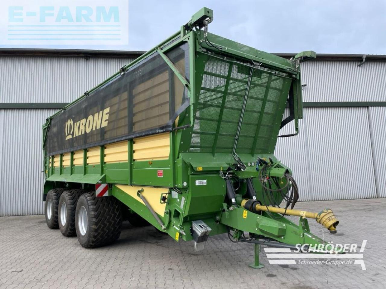 Krone tx 560 | waage + laderaumabdeckung - Remolque volquete agrícola: foto 1 Krone tx 560 | waage + laderaumabdeckung - Remolque volquete agrícola: foto 1