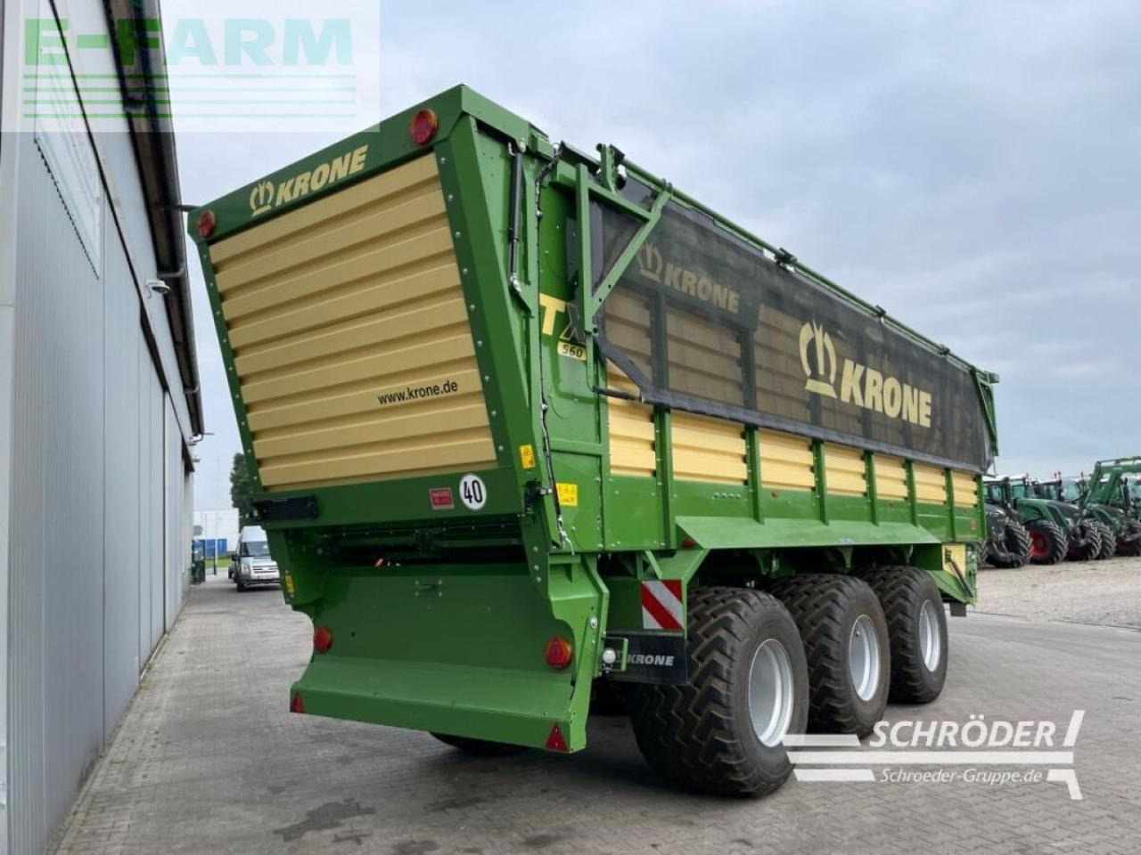 Krone tx 560 | waage + laderaumabdeckung - Remolque volquete agrícola: foto 3 Krone tx 560 | waage + laderaumabdeckung - Remolque volquete agrícola: foto 3