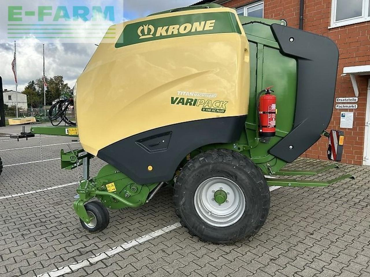 Krone varipack v 190 xc plus - Empacadora de pacas cuadradas: foto 4 Krone varipack v 190 xc plus - Empacadora de pacas cuadradas: foto 4