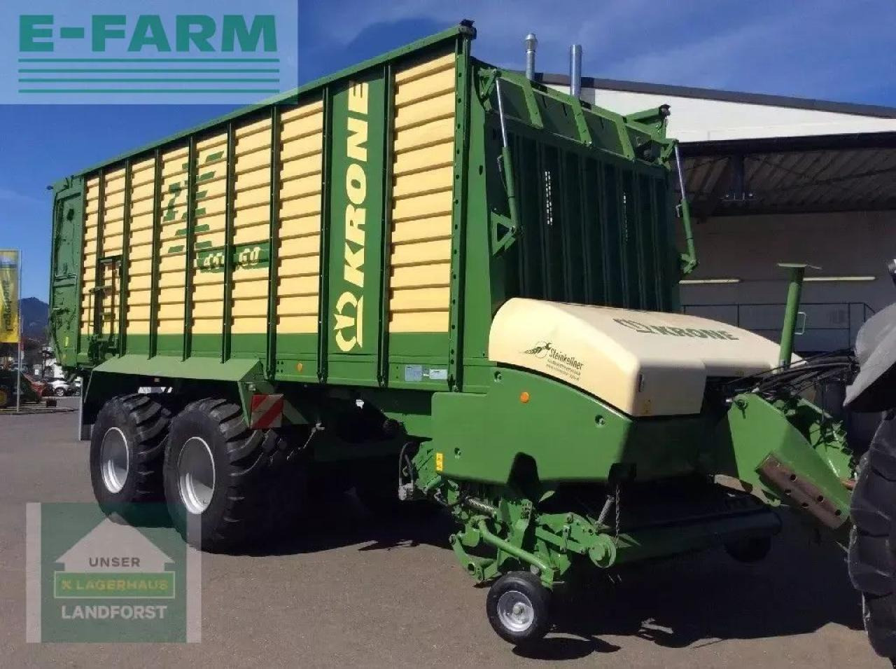 Krone zx 450 gd - Remolque autocargador: foto 1 Krone zx 450 gd - Remolque autocargador: foto 1
