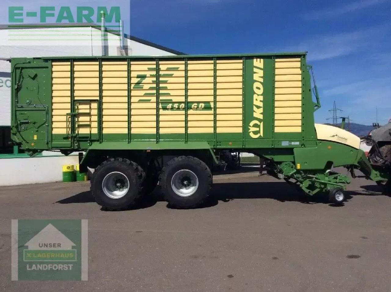 Krone zx 450 gd - Remolque autocargador: foto 2 Krone zx 450 gd - Remolque autocargador: foto 2